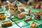 猫鼠挑战对手精灵宝可梦，跨界挑战体验开心，我们一起激情